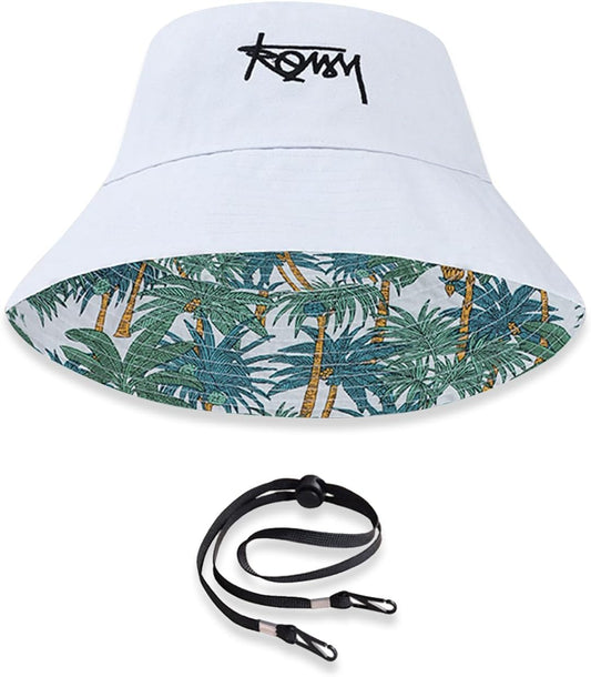 Bob réversible: unisexe, à motifs, en coton