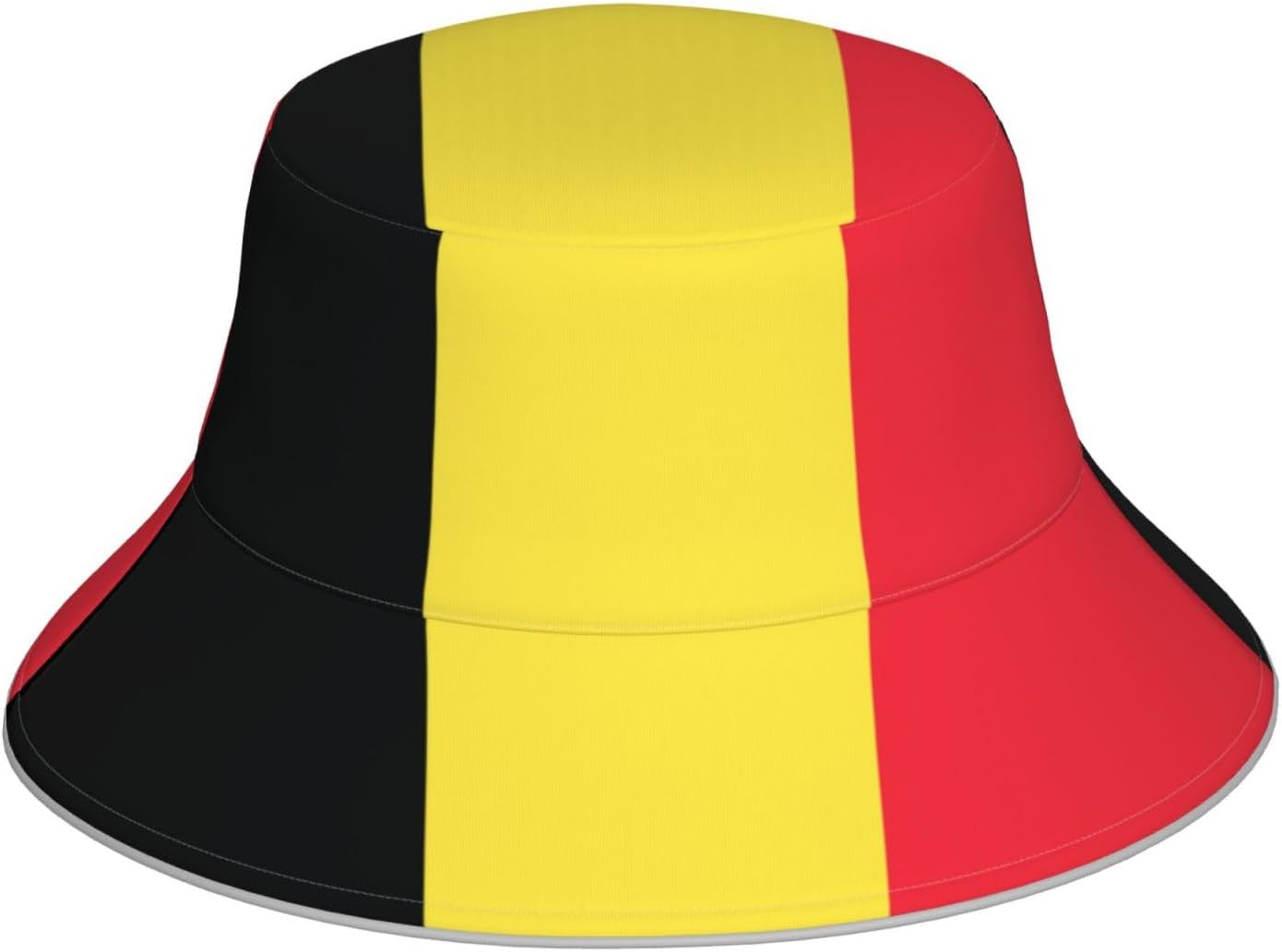 Chapeau bob — unisexe, à motifs, noir