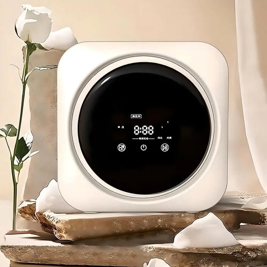 Lave-linge mural compact 170W, sèche-linge portable avec 4 modes pour dortoirs et vacances
