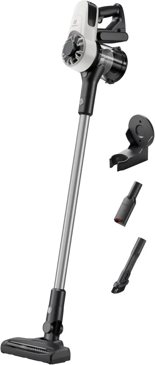 Aspirateur Balai sans Fil Electrolux 300 - Haute Performance, 30 Min Autonomie, Blanc