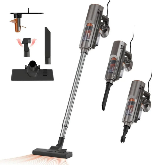 Balai Électrique Solac AEC600, Marron et Orange
