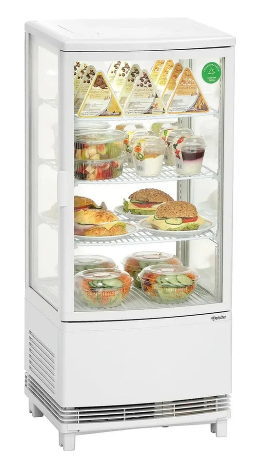 Vitrine Réfrigérée Compacte 86L pour Aliments et Boissons