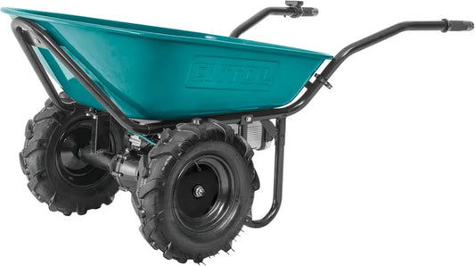 Brouette électrique 500W 40V Li-ion, Capacité 260kg, Bac 100L